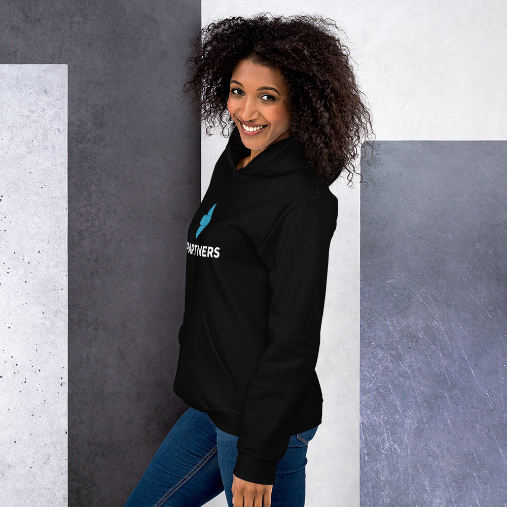 e3 Partners - Stacked Logo Unisex Hoodie