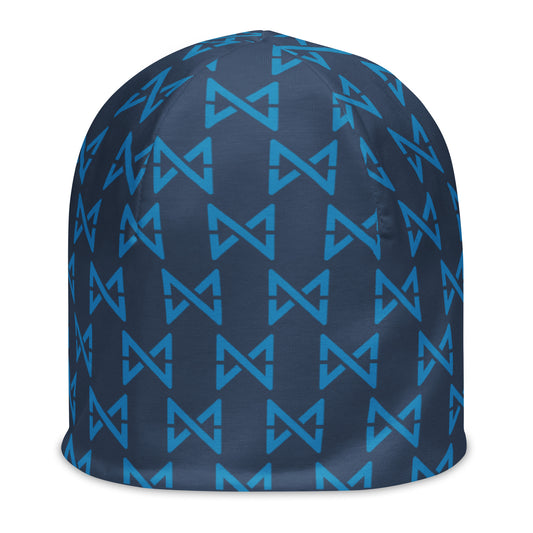 Made to Multiply All - Over Print Beanie - Blue