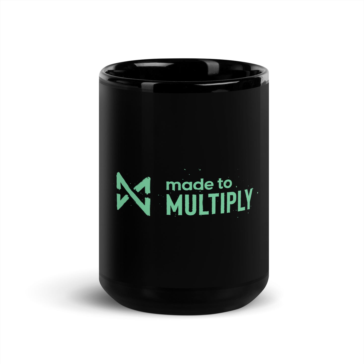 Made to Multiply - Black Glossy Mug