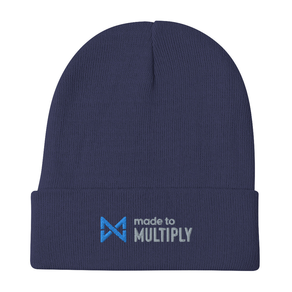 Made to Multiply - Embroidered Beanie