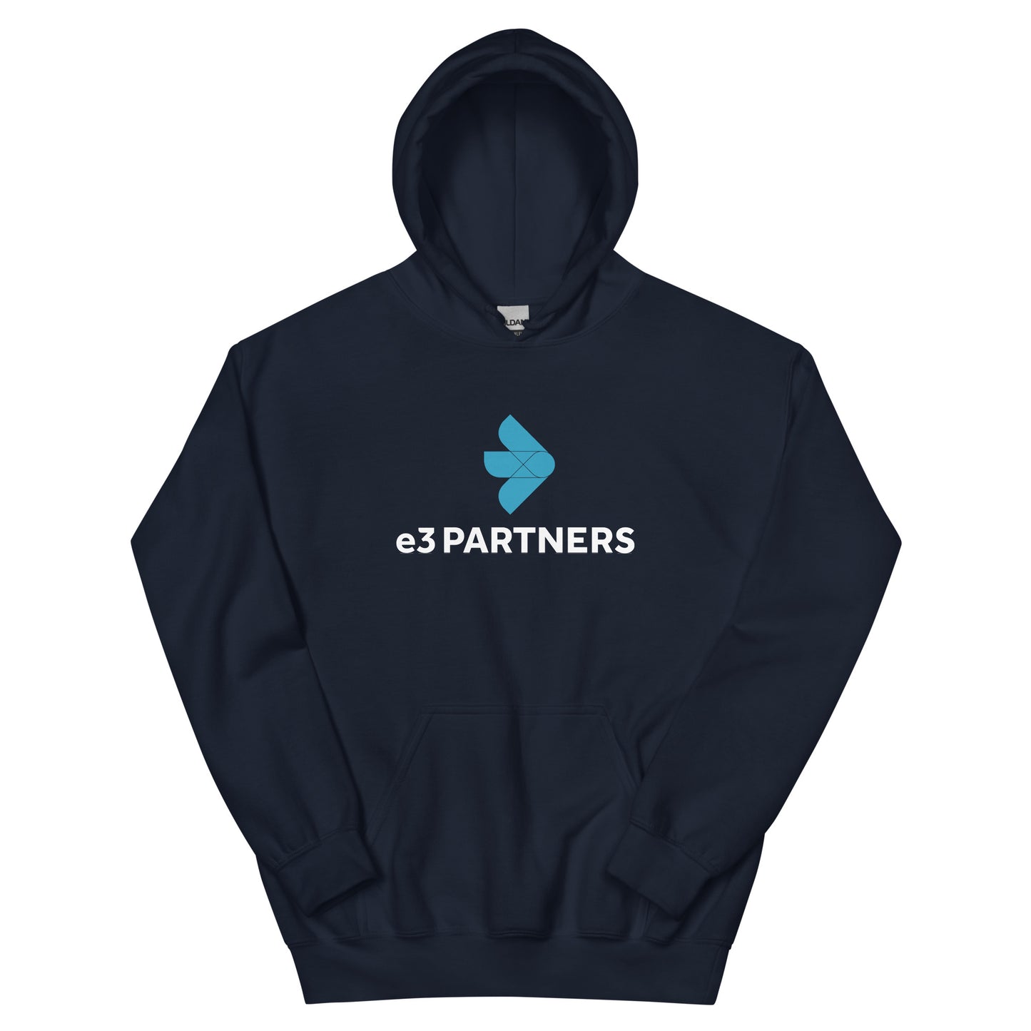 e3 Partners - Stacked Logo Unisex Hoodie